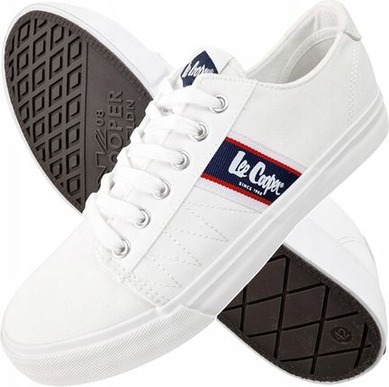 Trampki Męskie Lee Cooper Białe Stylowe Tenisówki buty 2143M 42