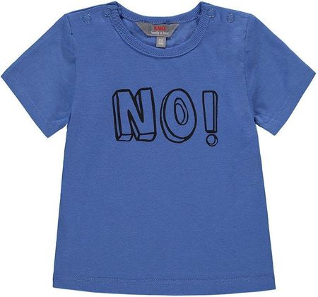 T-shirt niemowlęcy, niebieski, No, Kanz