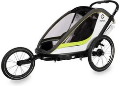 Zdjęcie Hamax Przyczepka Rowerowa Breeze Podwójna White/Green - Jutrosin