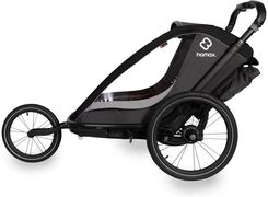 Zdjęcie Hamax Przyczepka Rowerowa Cocoon One Grey/Black - Łomianki