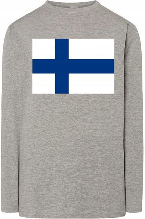 Finlandia Męska modna bluza Longsleeve Rozm.M
