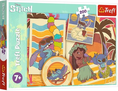 Trefl Puzzle 200el. Muzyczny świat Lilo & Stitch 13304