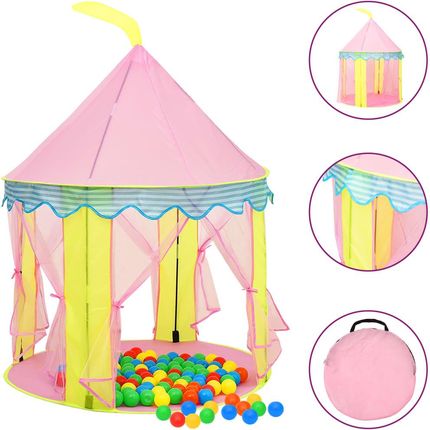 Zakito Namiot Do Zabawy Dla Dzieci Różowy 100X100X127Cm