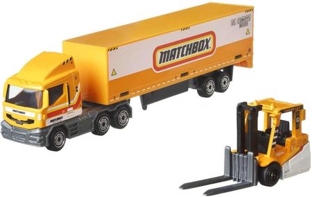 Mattel Pojazd transportowy + autko Matchbox Convoys GBK70 HLM87