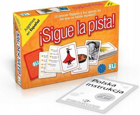 ELI Gra językowa Hiszpański Sigue la pista