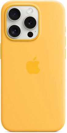 Apple Iphone 15 Pro Silicone Case With Magsafe Sunshine