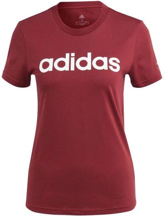 adidas Koszulka Loungewear Essentials Slim Logo Tee W Im2829 Xs Czerwony