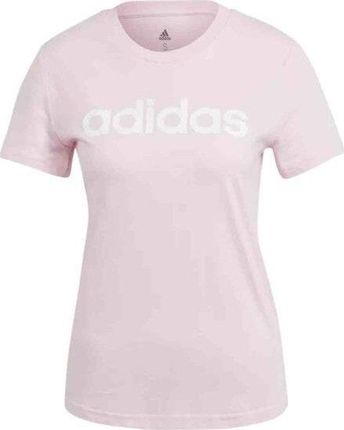 adidas Koszulka Loungwear Essentials Slim Logo Tee W Gl0771 L Różowy