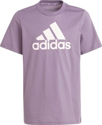 adidas Koszulka Dla Dzieci Essentials Big Logo Cotton Tee Fioletowa Ij7061