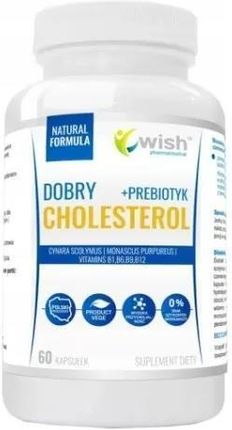 Wish Pharmaceutical Dobry Cholesterol + Probiotyk 60Kaps.