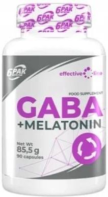Trec Nutrition 6Pak Gaba+Melatonina 90Kaps.