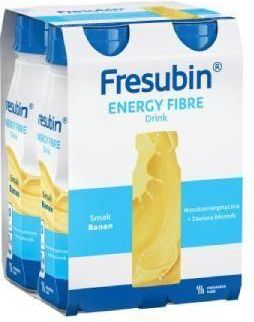 Fresenius Kabi Fresubin Energy Fibre Drink Smak Bananowy Płyn 4X200ml