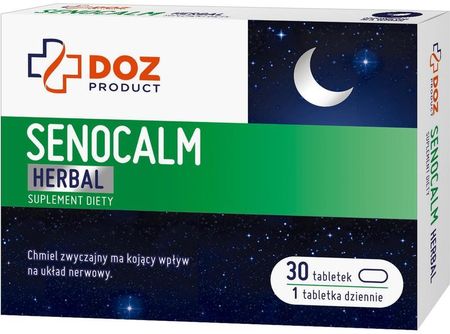 Tabletki Doz Product Senocalm Herbal 30 szt.