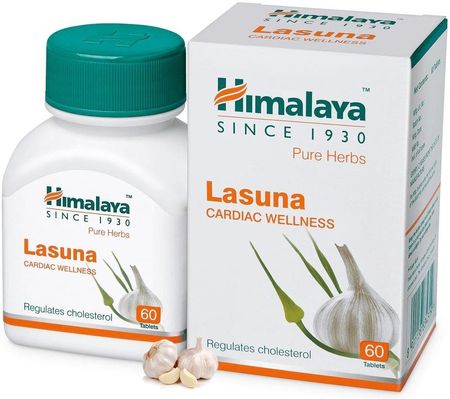 Himalaya Lasuna Czosnek Cholesterol 60Tabl.