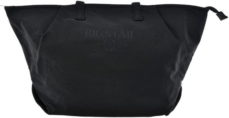 VT BIG TOTE (STAR) ブラック Materiałowa Duża Torebka Big Star OO574136 Czarna