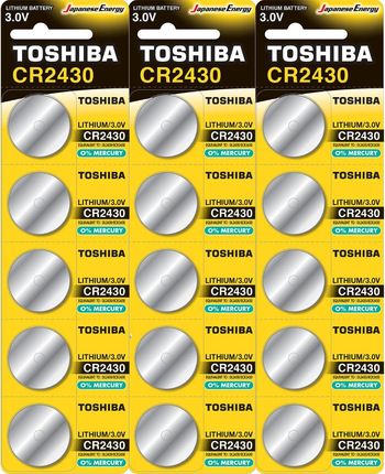 Toshiba 15X Litowa Dl Cr 2430 3V Japońska