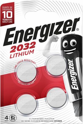 Energizer 4X Litowe 3V B Cr 2032 Dl2032 Cr2032 Blister
