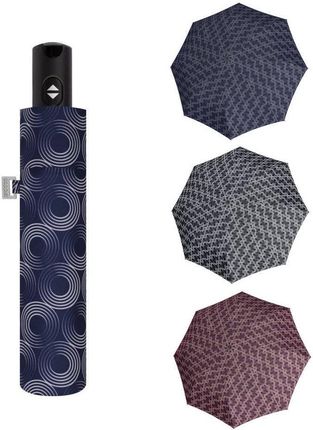 Doppler Magic Carbonsteel GLOW Damski składany parasol w pełni automatyczny vínová 744865GL03