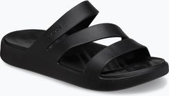Zdjęcie Klapki damskie Crocs Getaway Strappy black | WYSYŁKA W 24H | 30 DNI NA ZWROT - Nisko
