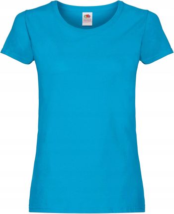 Modne Koszulki Damskie T-shirty Azur M