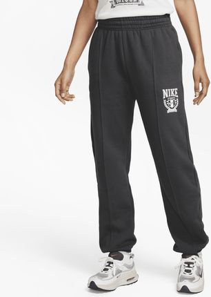 Damskie spodnie typu jogger z dzianiny Nike Sportswear - Szary