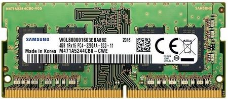 Samsung  semiconductor SO-DIMM 4GB DDR4 1Rx16 3200MHz PC4-25600 M471A5244CB0-CWE (M471A5244CB0CWE)