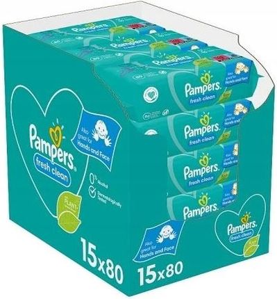 Pampers Fresh Clean 15x80 szt.