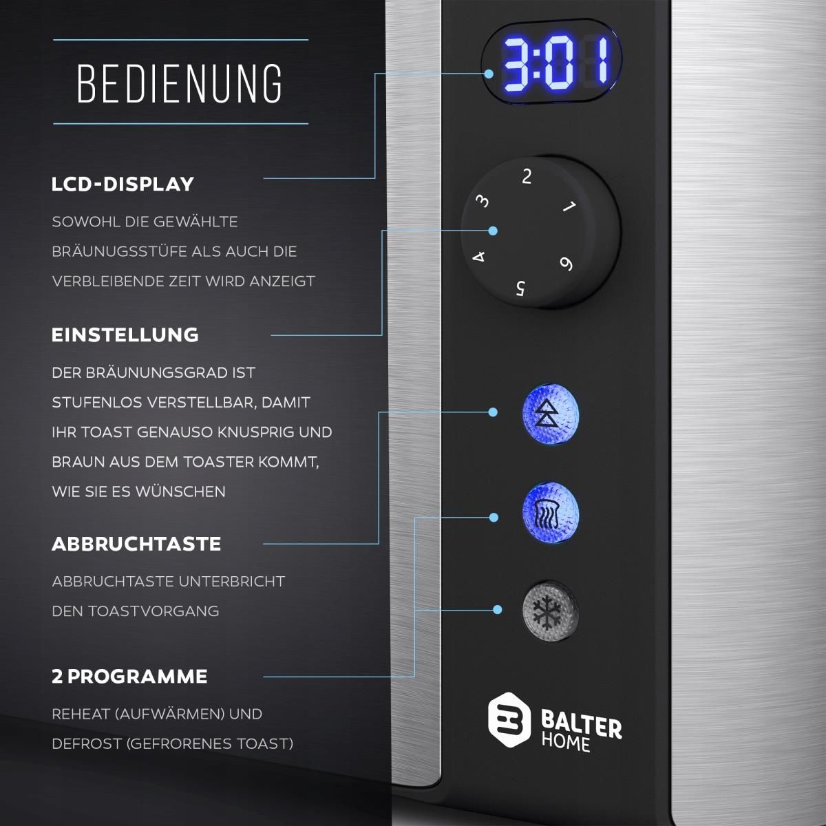 Toster Balter Home TS04 - Opinie i ceny na Ceneo.pl