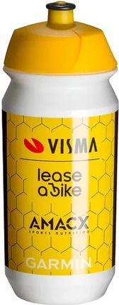 Tacx Bidon Kolarski Visma-Lease A Bike Biały/Żółty