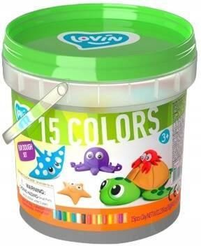 Lovin Kreatywny Zestaw Do Zabawy Masa Plastyczna 15 Kolorów
