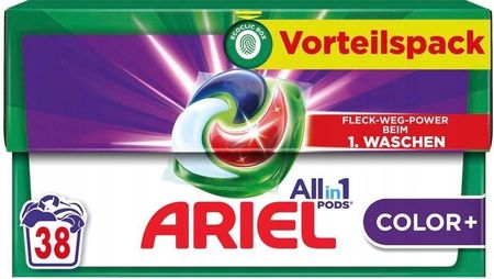 Ariel Kapsułki do prania All-in-1 38 sztuk Kolor 