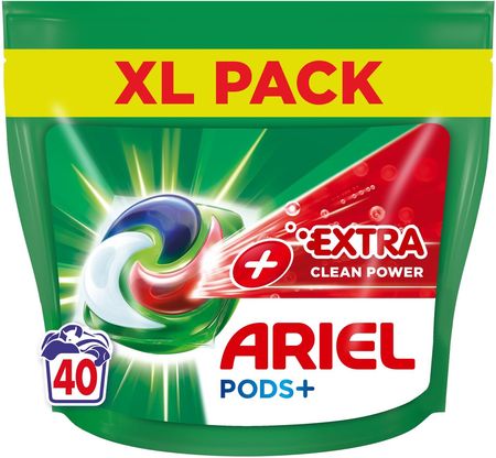Ariel All-in-1 PODS +Extra Clean Power 40 prań