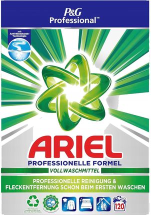 Ariel Professional Proszek do prania białego 7,2 kg 120 prań