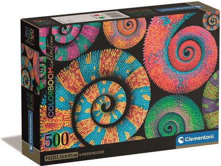 Clementoni Puzzle Compact Box Curly Tails 500El.