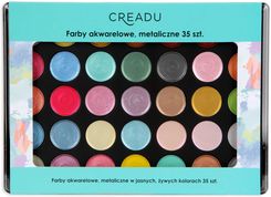 Zdjęcie Creadu Zestaw Farb Akwarelowych Metalicznych Półmatowych 35El. - Bisztynek