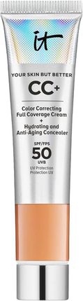 It Cosmetics Cc+ Cream Spf 50 Travel Size Tan 12ml