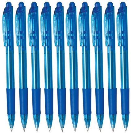 Pentel Długopis Bk417 Wow Opak.10 - Niebieski