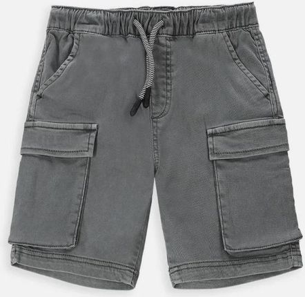 Krótkie spodenki szare jeansowe z kieszeniami