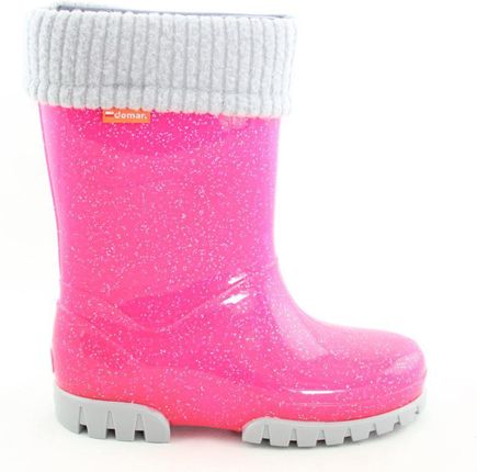 Buty ocieplane dziecięce Demar STORMER LUX 0407 G różowe 30-31 0407G_30-31