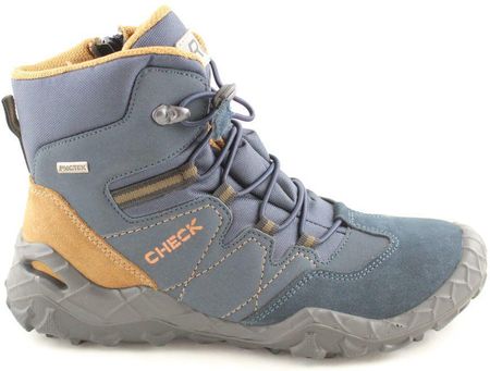 IMAC I2976z61 Dziecięce buty zimowe za kostkę w kolorze niebieskim 33