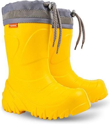 Demar Dziecięce buty ocieplane MAMMUT S 0300 L żółte 32-33 0300L_32-33