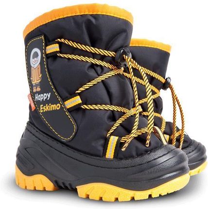 Demar Happy Eskimo 4035 D dziecięce rakiety śnieżne żółte 28-29 4035D_28-29