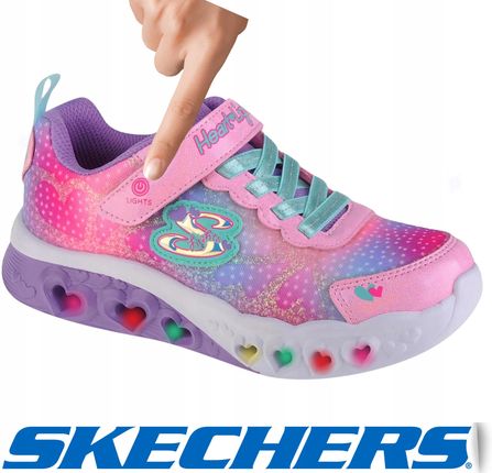 Skechers buty dla dziewczynki Świecące Led