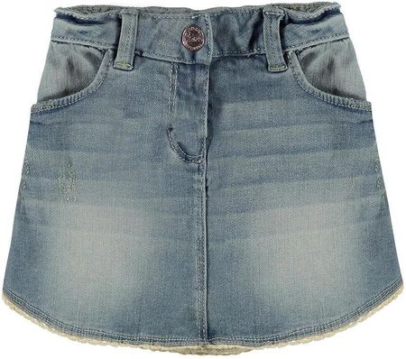 Spódnica jeansowa dziewczęca, niebieska, Kanz