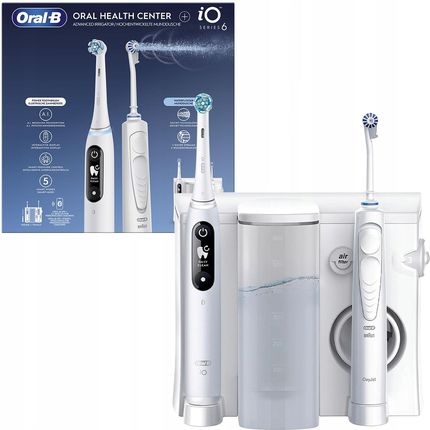 Szczoteczka elektryczna Oral-B Irygator Center Oxyjet iO 6 Zestaw 