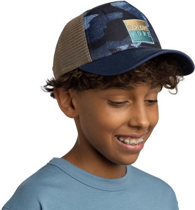 Dziecięca czapka z daszkiem Buff Trucker Cap Snigs - granatowa