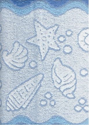 Greno Ręcznik Flora Ocean 50x100 Niebieski