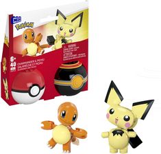 MEGA Pokemon Pokeball Charmander i Pichu HXP11 HXP13