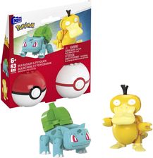 MEGA Pokemon Pokeball Bulbasaur i Psyduck HXP11 HXP14