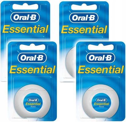 Oral-b Essential Floss 50m Uniwersalna 4 szt.